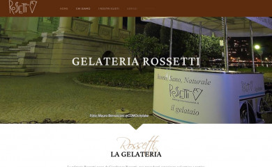 gelateriarossetti.it screenshot