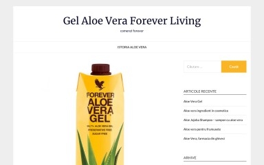 gelaloevera.ro screenshot