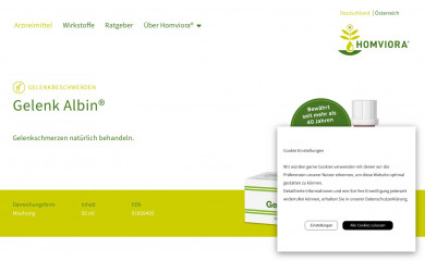 gelenkalbin.de screenshot