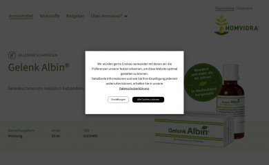 gelenkalbin.de screenshot