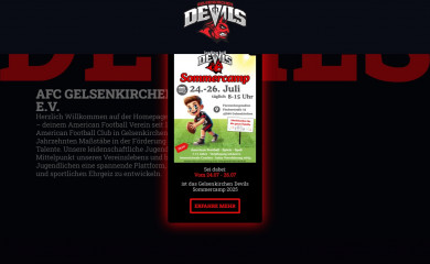 gelsenkirchen-devils.de screenshot
