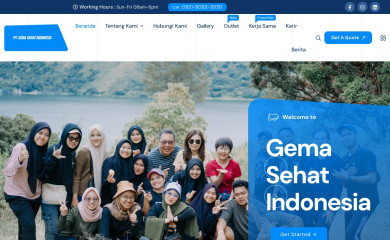 gemasehat.co.id screenshot