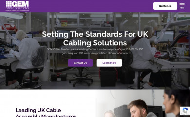 gemcable.co.uk screenshot