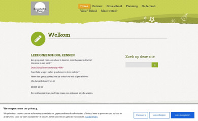 gemeenteschooldworp.be screenshot