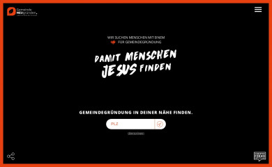 gemeindeneugruenden.de screenshot