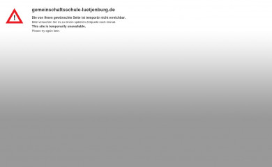 gemeinschaftsschule-luetjenburg.de screenshot