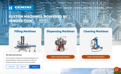 gemini-techniek.com screenshot