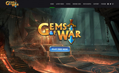gemsofwar.com screenshot