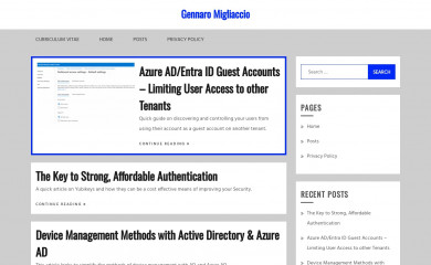 gennaromigliaccio.com screenshot