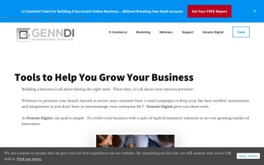 http://genndi.com screenshot