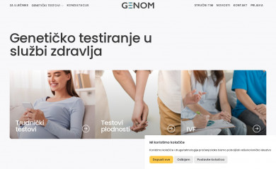 genom.hr screenshot