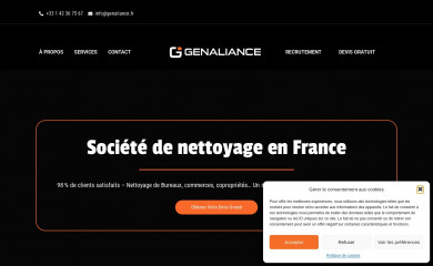 genaliance.fr screenshot