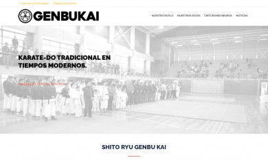 genbukai.cl screenshot