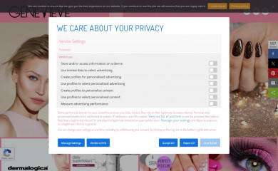 genevieve.ie screenshot