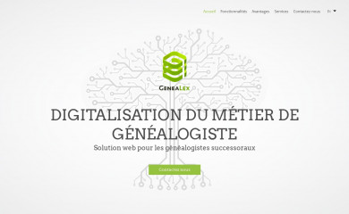 genealex.com screenshot