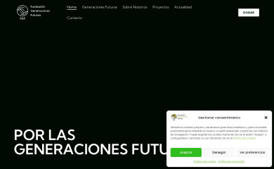 generacionesfuturas.org screenshot