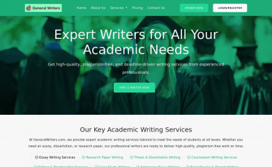 generalwriters.com screenshot