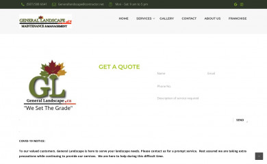 generallandscape.ca screenshot