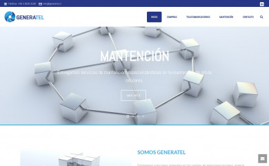 generatel.cl screenshot