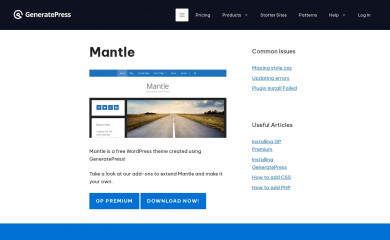 Mantle screenshot