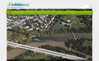 geneseeriverwatch.org screenshot
