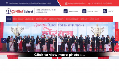 geniusschool.edu.in screenshot