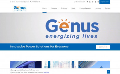 genusinnovation.com screenshot