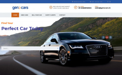 genxcars.in screenshot