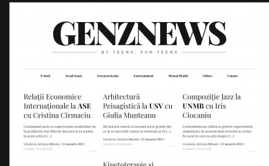 genznews.ro screenshot