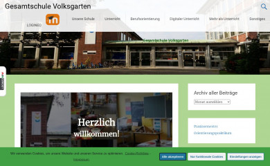 gesamtschule-volksgarten.de screenshot