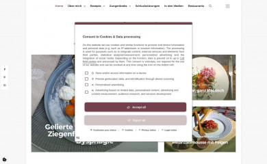 geschmeidigekoestlichkeiten.at screenshot