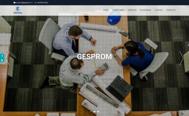 gesprom.cl screenshot