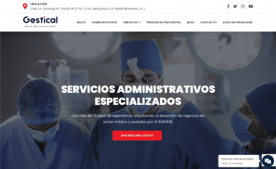 gestical.com.mx screenshot