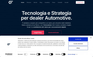 http://www.gestionaleauto.com screenshot