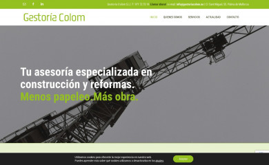 gestoriacolom.es screenshot
