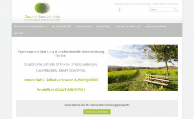 gesund-sensibel.at screenshot