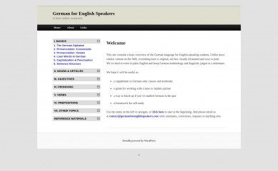 germanforenglishspeakers.com screenshot