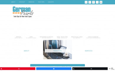 germanpearls.com screenshot