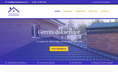 gerritsdakservice.nl screenshot