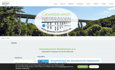 gewerbe-niederzissen.de screenshot