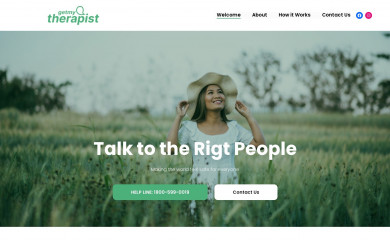 getmytherapist.com screenshot