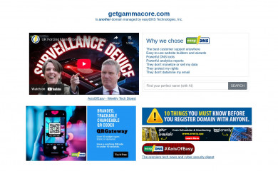 getgammacore.com screenshot