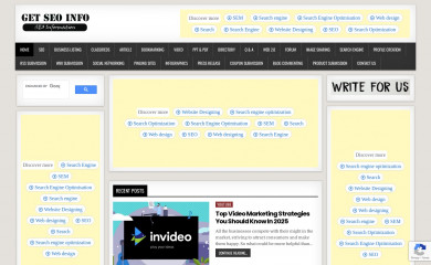 getseoinfo.com screenshot