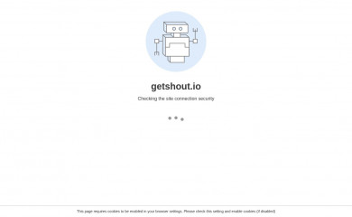 getshout.io screenshot