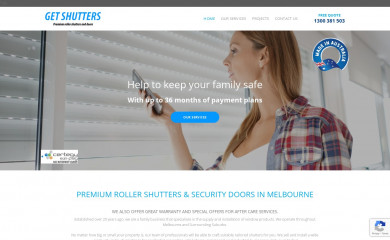 getshutters.com.au screenshot