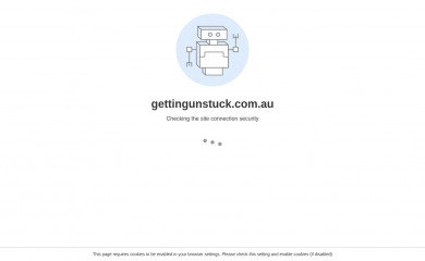 gettingunstuck.com.au screenshot