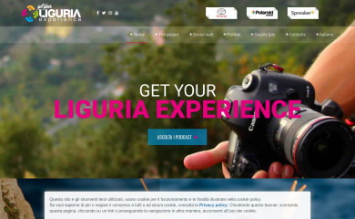getyourliguriaexperience.it screenshot