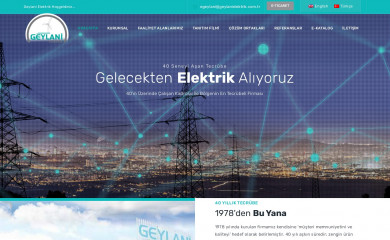geylanielektrik.com.tr screenshot
