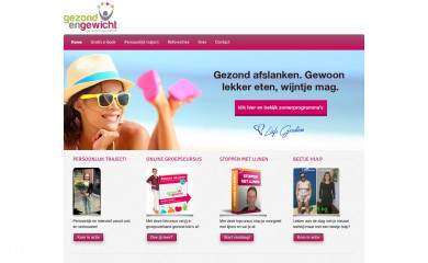 gezondengewicht.nl screenshot
