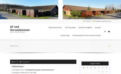 gf-horsedammen.dk screenshot